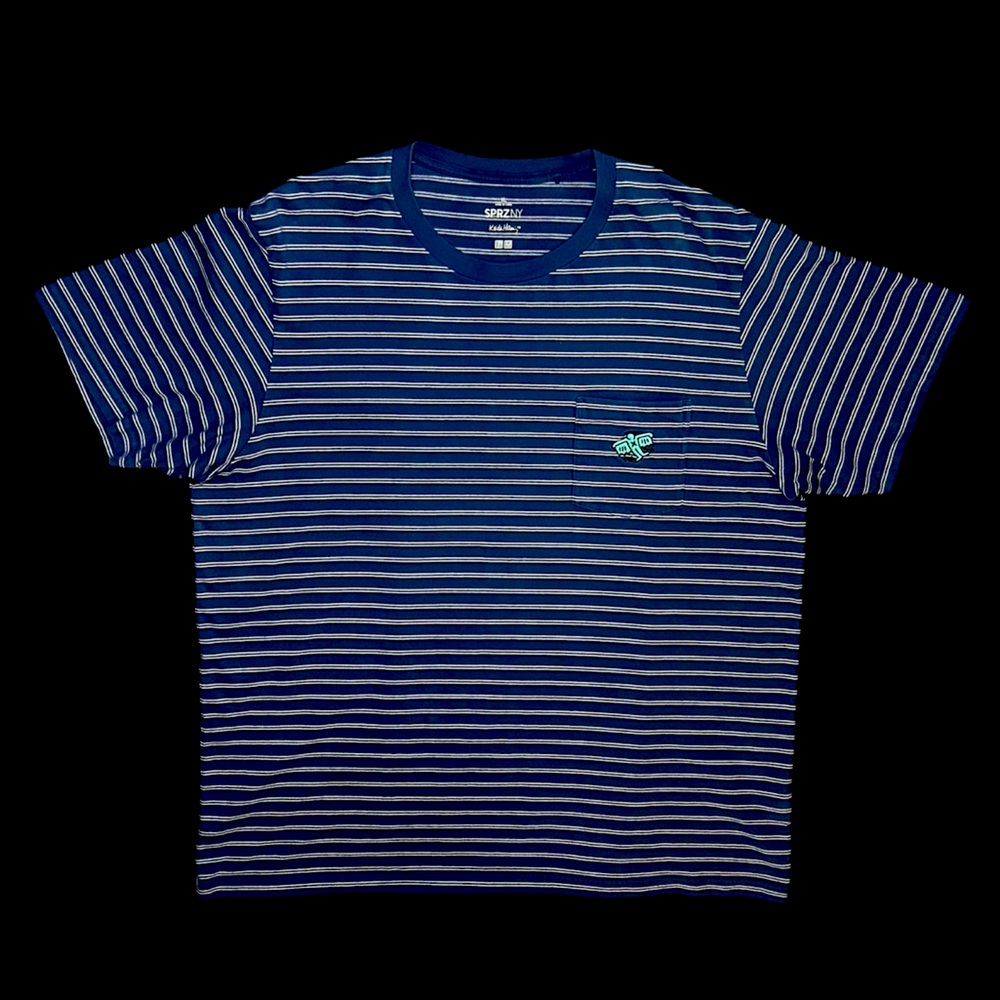 Uniqlo SPRZNY Keith Haring T-Shirt with Keith Haring design on pocket (XL)